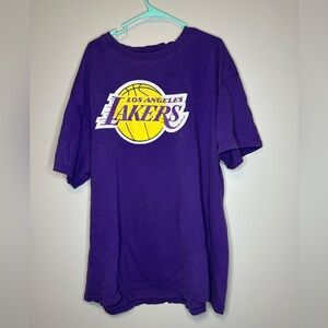 Majestic Lakers mens tshirt size 3x